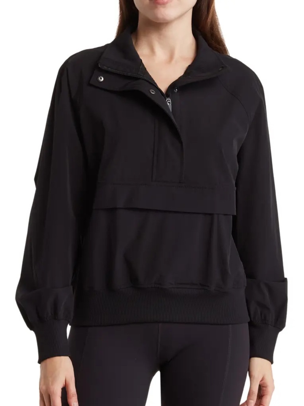 ZELLA Athletic Anorak Black Jacket